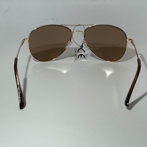 1641 NEW Gold Classic Aviator Sunglasses UV 400 Protection - Timeless Style main image 7